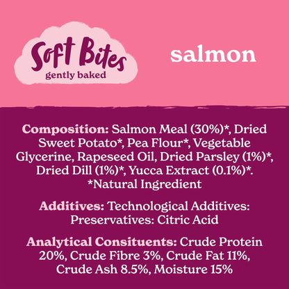 Forthglade Natural Soft Bites Dog Treats - Salmon