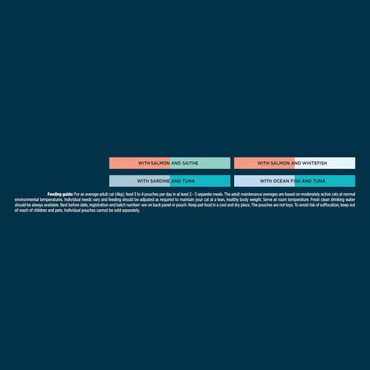 Gourmet Perle Cat Food Pouches Seaside Duo