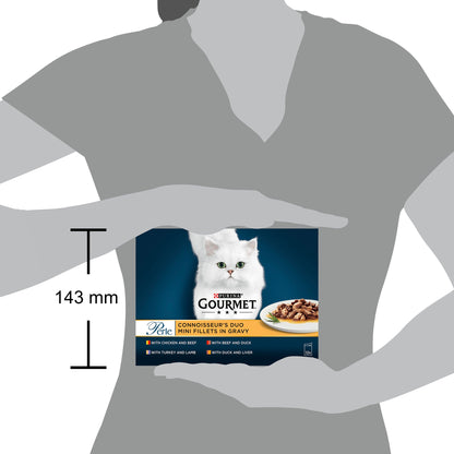 Gourmet Perle Connoisseurs Duo Cat Food Meat