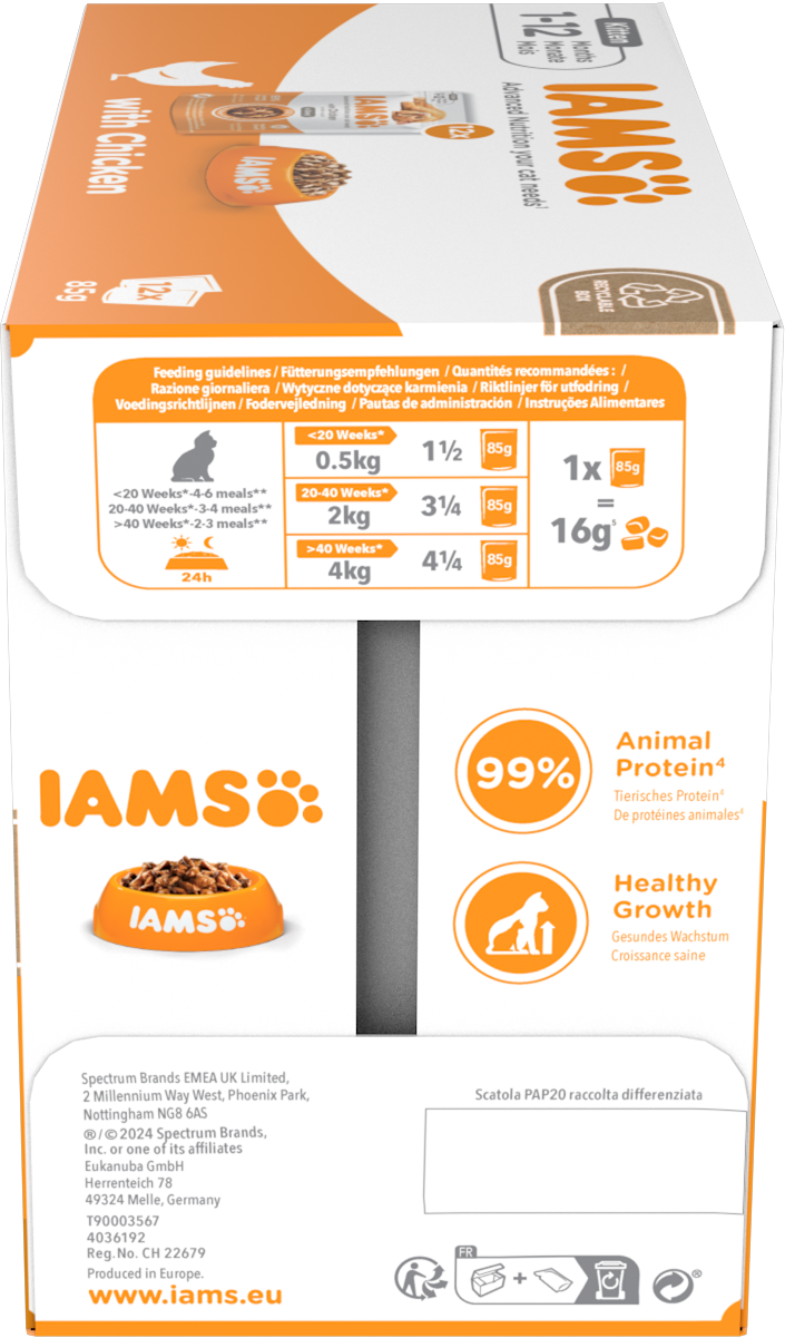 Iams Delights Kitten Chicken in Gravy Multipack