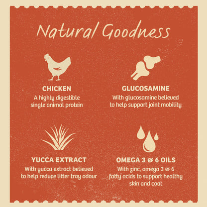 James Wellbeloved Grain Free Senior Cat Food Pouch Chicken in Jelly