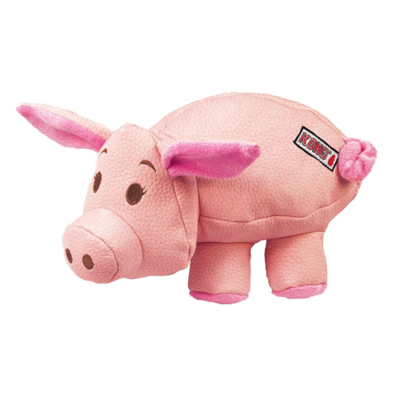 KONG Phatz Pig Dog Toy