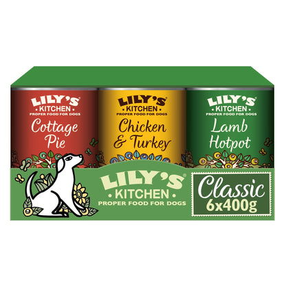 Lily's Kitchen Classic Recipes for Dog Multipack