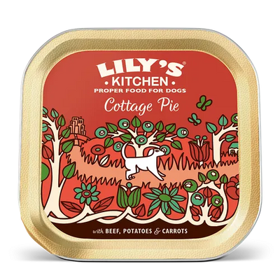 Lily's Kitchen Lily'S Kitchen Shepherds Pie Cottage Beef pet food packaging