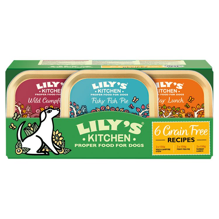 Lily's Kitchen Lily'S Kitchen Grain Free Dinners Adult Dry Dog Food pet food packaging