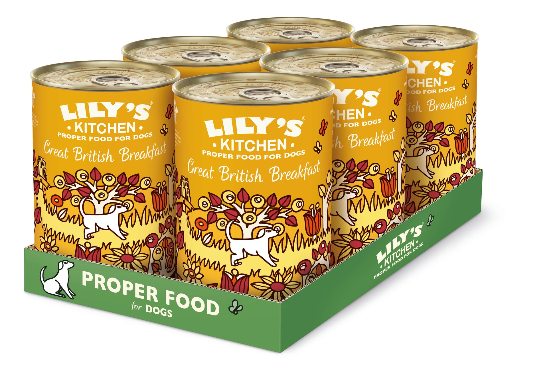 Lily's Kitchen Lily'S Kitchen Great British Breakfast For Adult Dry Dog Food pet food packaging