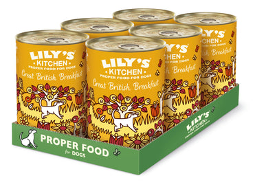 Lily's Kitchen Lily'S Kitchen Great British Breakfast Pork Venison pet food packaging