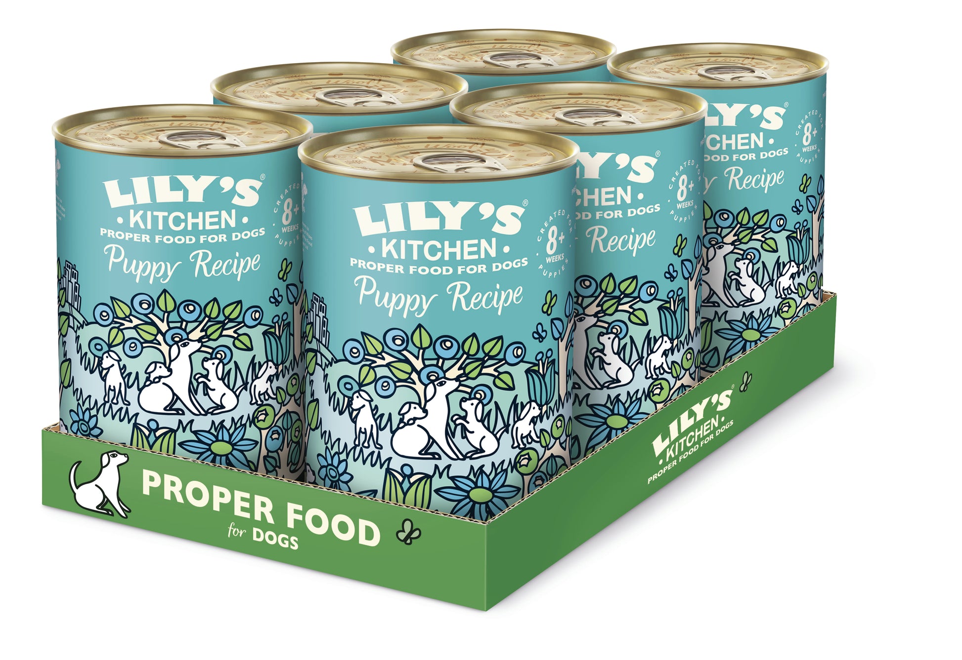 Lily's Kitchen Lily'S Kitchen For Duck Turkey Puppy Wet Dog Food pet food packaging