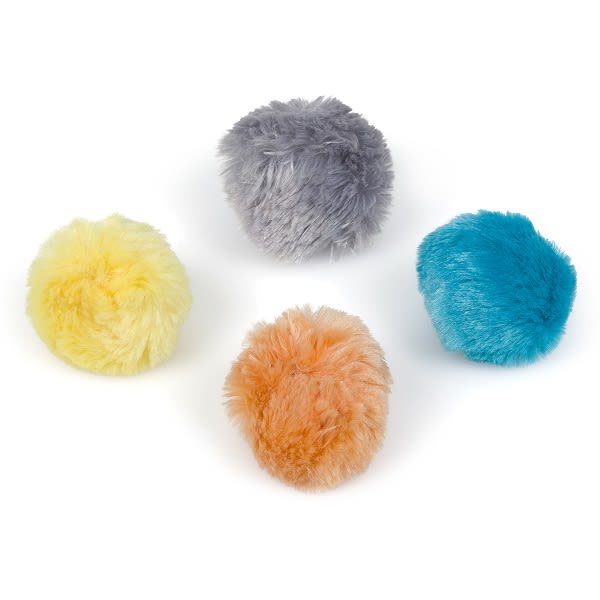 Little Petface Pom Pom Cat & Kitten Toys