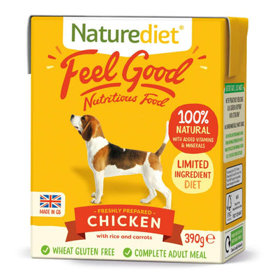 Naturediet Naturediet Feel Good Chicken Adult Wet Dog pet food packaging