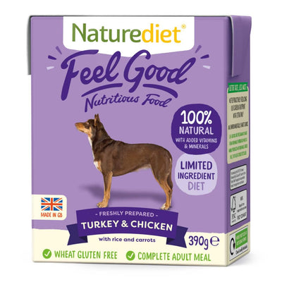 Naturediet Naturediet Feel Good Chicken Turkey Adult Wet pet food packaging