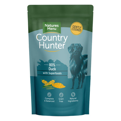 Natures Menu Country Hunter Duck Wet Dog Food Pouches