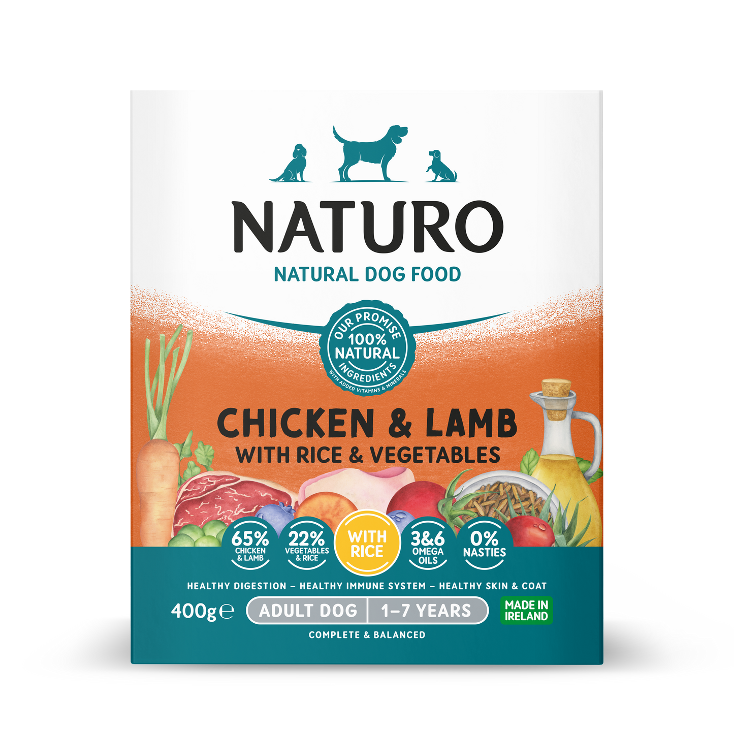 Naturo Chicken & Lamb with Rice