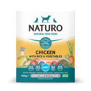 Naturo Light Chicken & Rice with Veg Dog Food