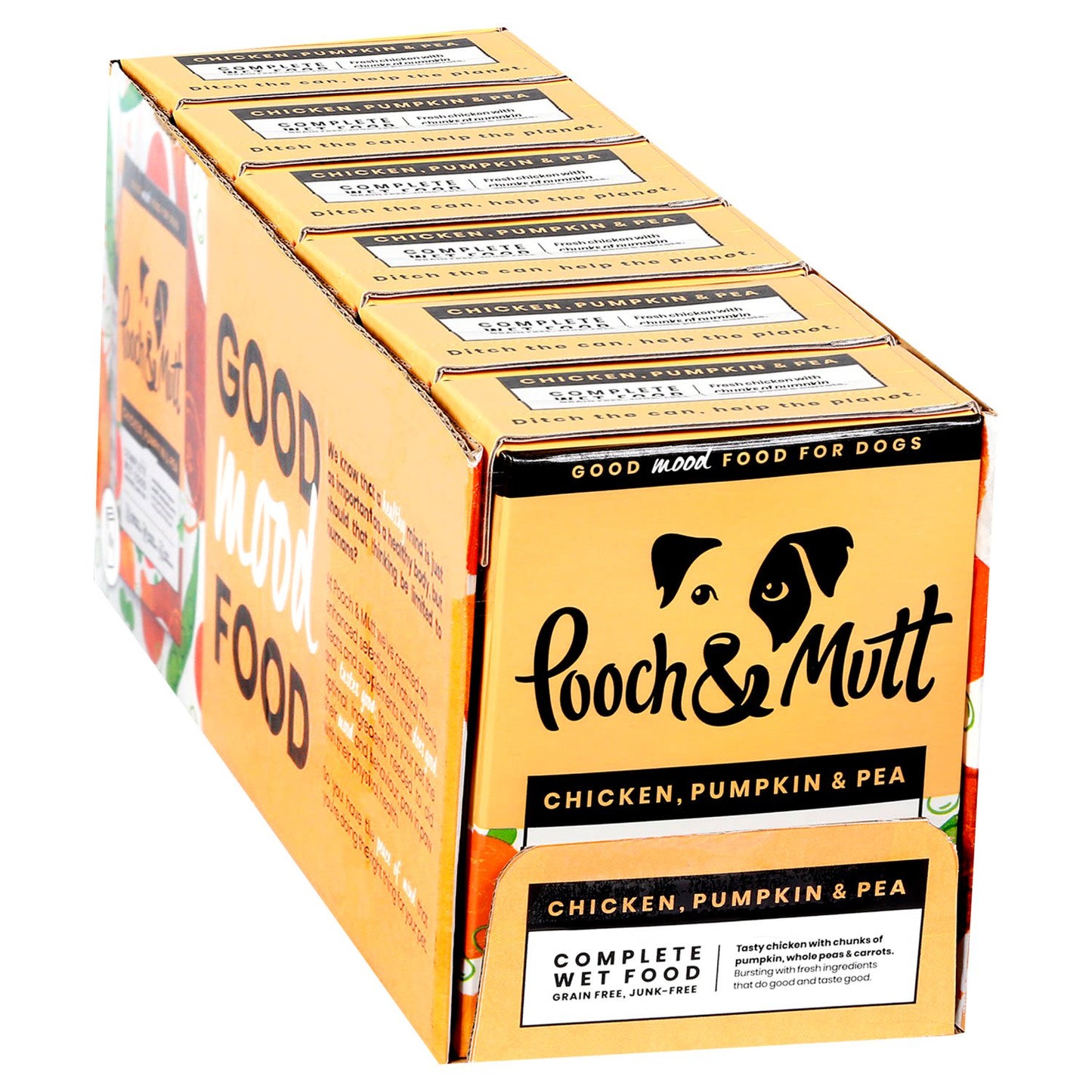 Pooch & Mutt Chicken Pumpkin and Pea Wet Food Multipack