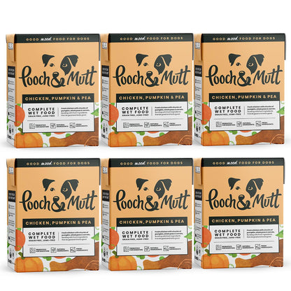 Pooch & Mutt Chicken Pumpkin and Pea Wet Food Multipack