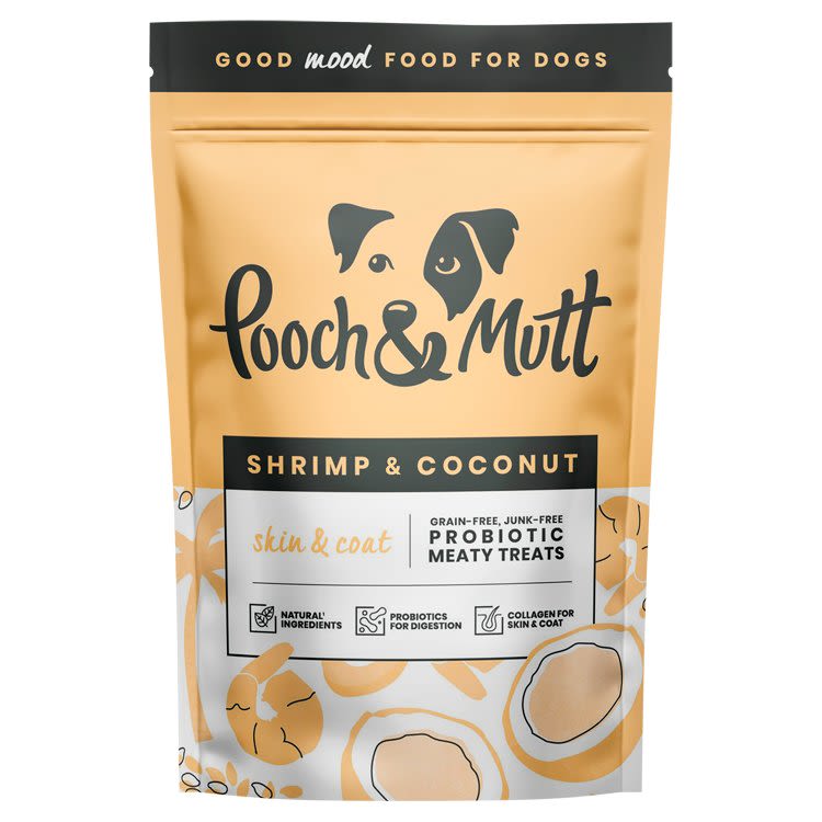 Pooch & Mutt Shrimp and Coconut Coat Care Meaty Treat