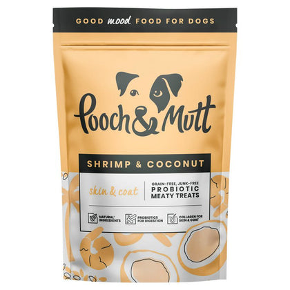 Pooch & Mutt Shrimp and Coconut Coat Care Meaty Treat