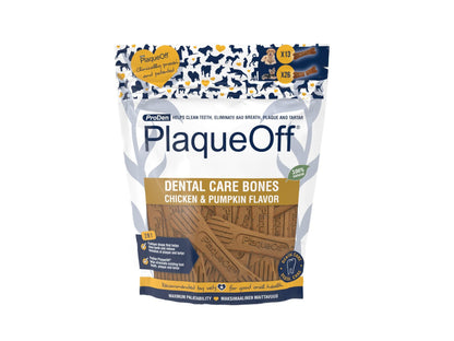 ProDen Plaque Off System Dog Dental Care Bones Chicken & Pumpkin