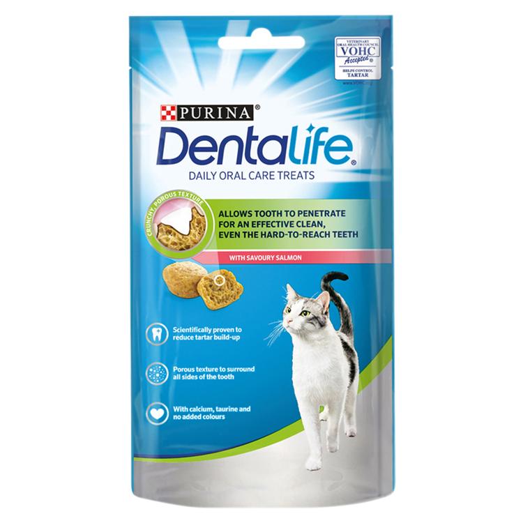 Purina Dentalife Cat Dental Treat Salmon
