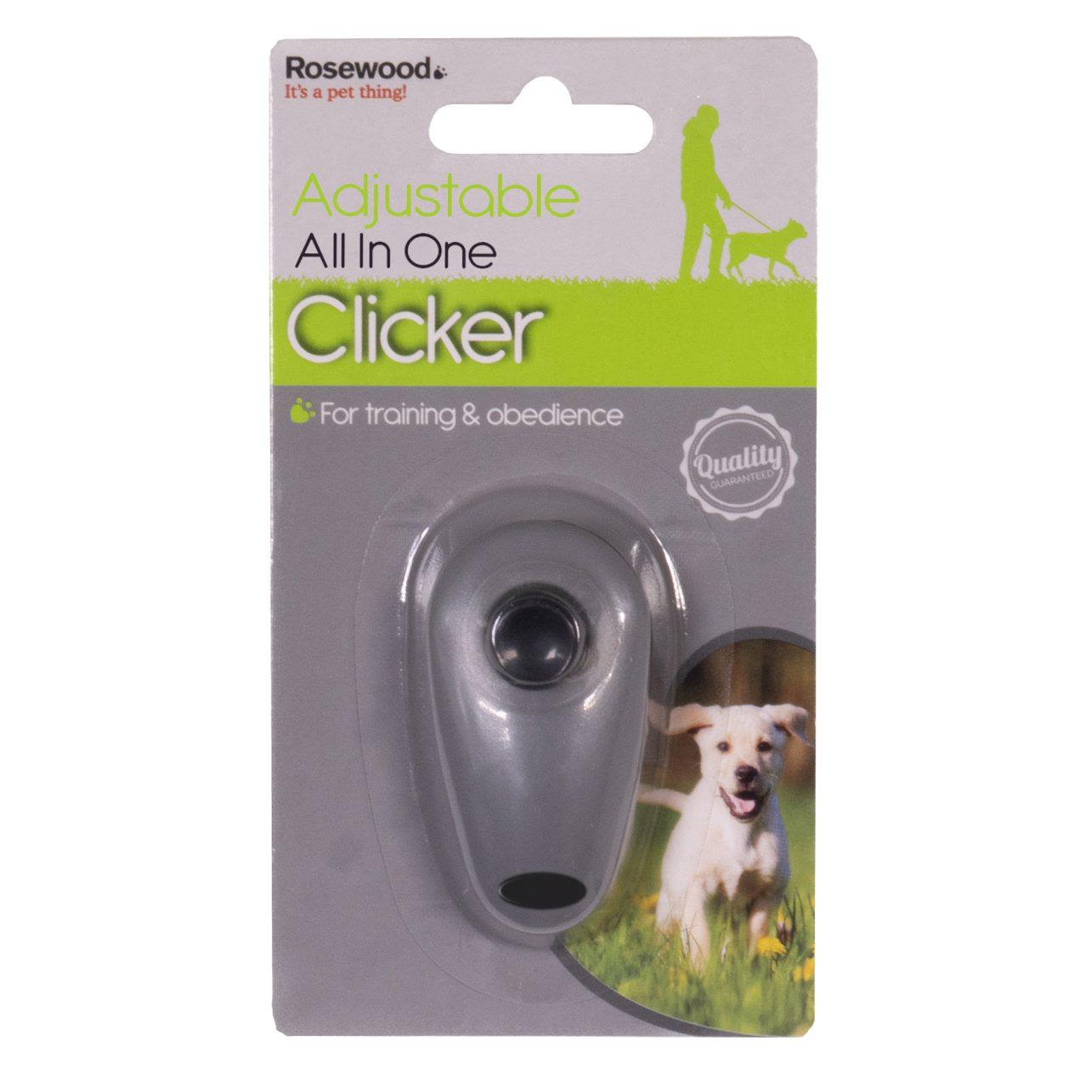 Rosewood Training Adjustable All in One Clicker