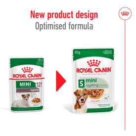 Royal Canin Mini Ageing 12+ Senior In Gravy Wet Dog Food