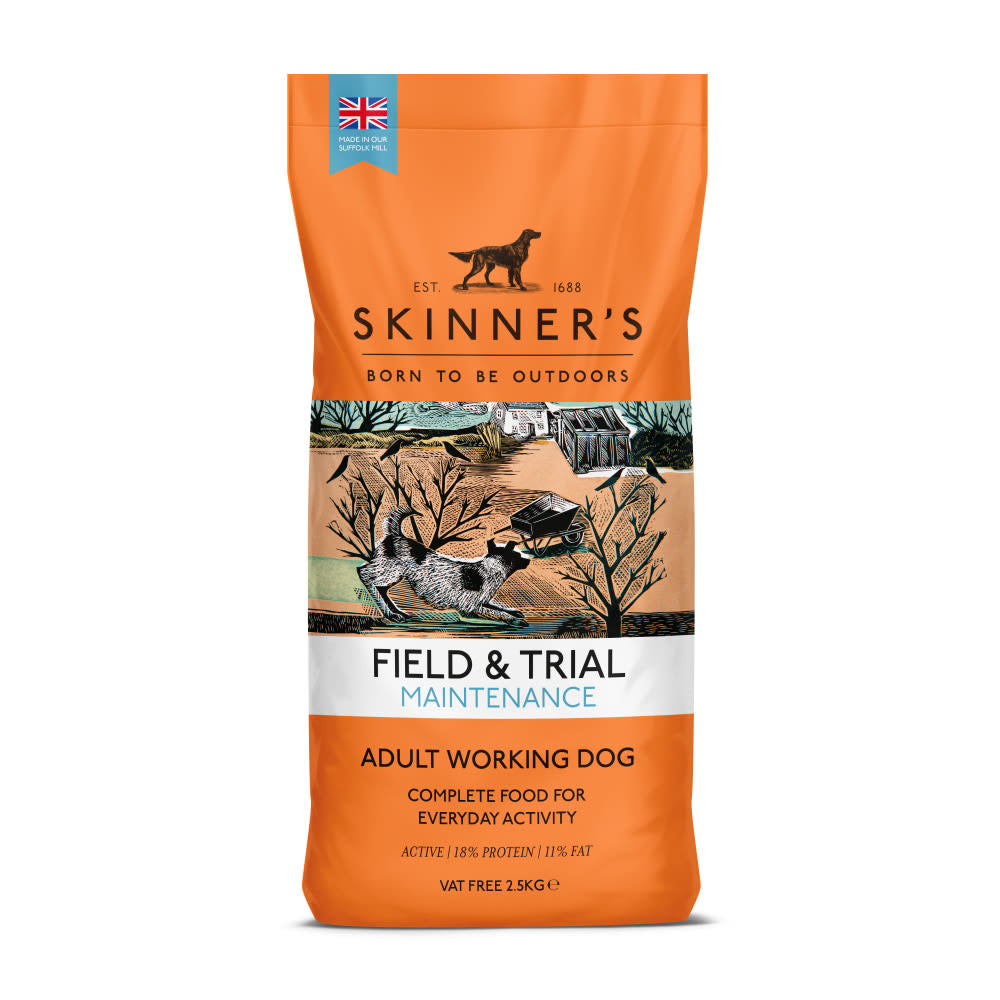 Skinners Skinners Skinner Field Trial Maintenance Adult Dry Dog Food pet food packaging