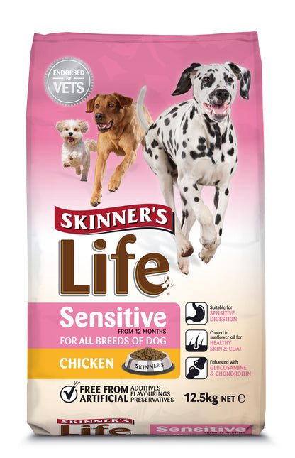 Skinner's Life Adult Sensitive Chicken Dry Dog Food – Pet Supermarket