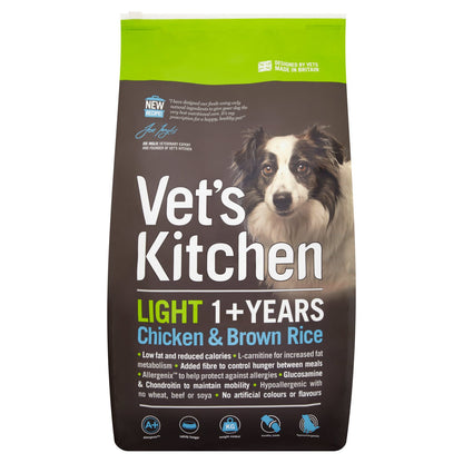 Vets Kitchen Adult Light Chicken & Brown Rice Dry Dog Food