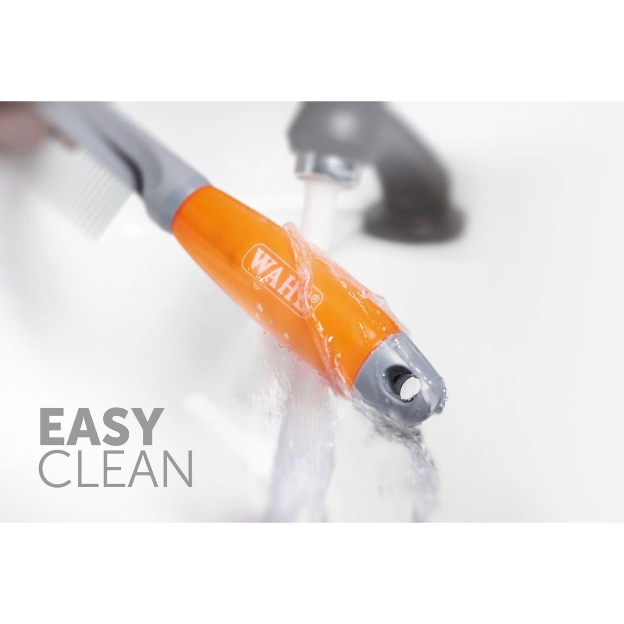 Wahl Double Row Rake & Shedding Blade With Soft Grip Gel Handle