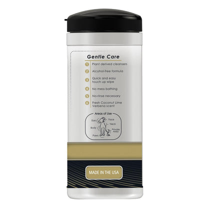 Wahl Refresh Cleaning Coconut Pet Dog Wipes