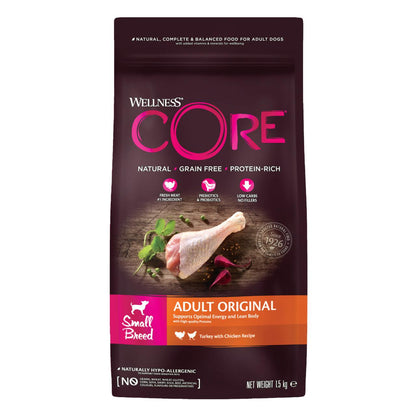 Wellness Core Grain-free Small Breed Adult Dry Dog Food Turkey
