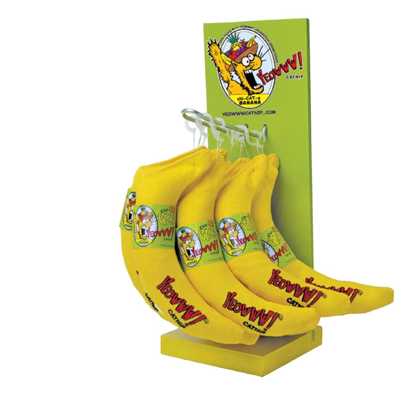 Yeowww Banana Catnip Cat Toy