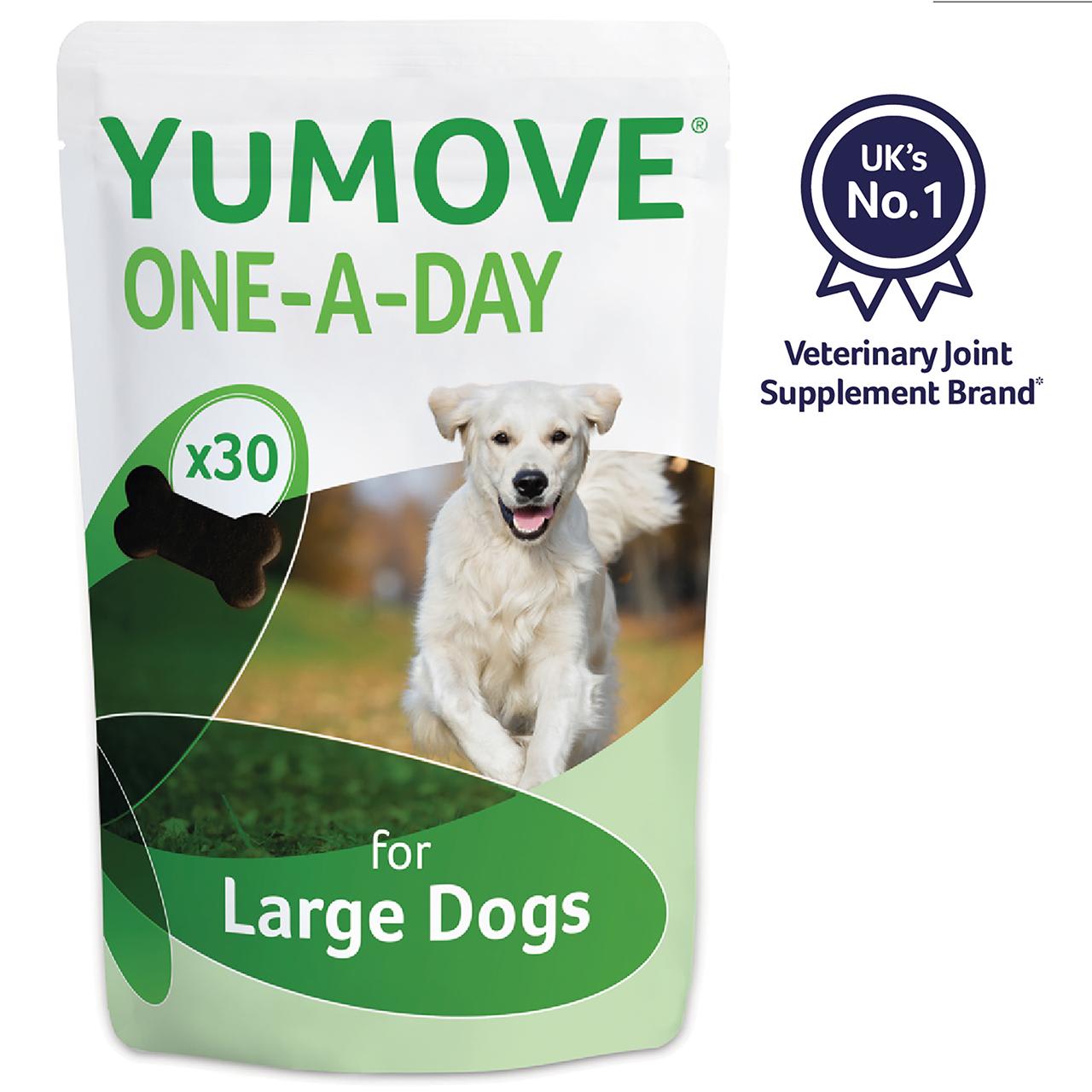 Yumove Chewies One a Day Dog Joint Supplement for Large Dog