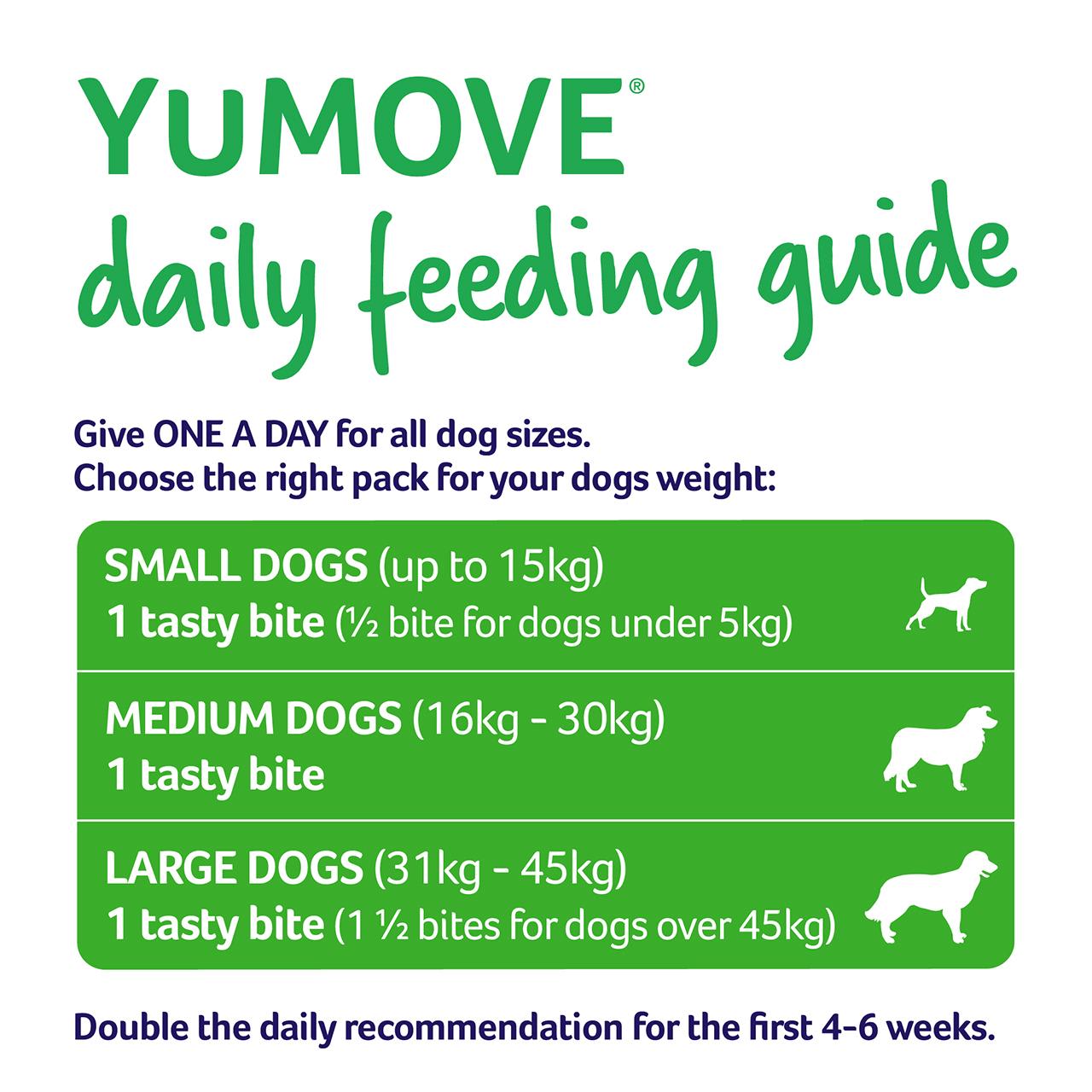 Yumove Chewies One a Day Dog Joint Supplement for Large Dog