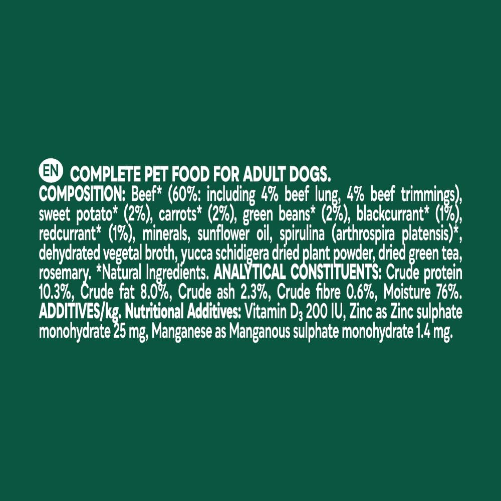 Natures Menu Country Hunter Beef Wet Dog Food Pouches