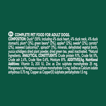 Natures Menu Country Hunter Duck Wet Dog Food Pouches