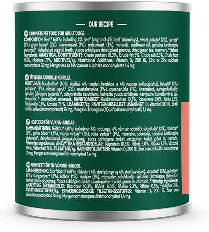 Natures Menu Country Hunter Superfood Beef Cans