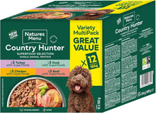 Natures Menu Country Hunter Superfood Selection Wet Dog Food Pouches