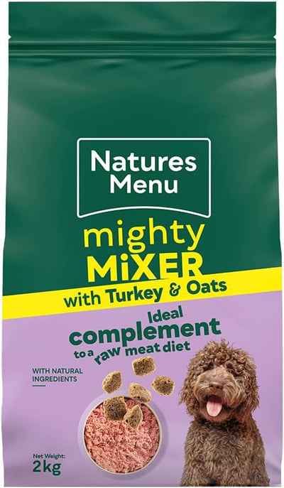 Natures menu Natures Menu Mighty Mixer Turkey Adult Dry pet food packaging