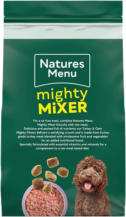 Natures Menu Mighty Mixer Turkey & Oats Dry Dog Food