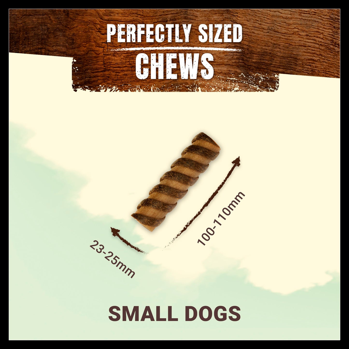 Purina Adventuros Small Adult Wild Chew Dog Treats - Venison