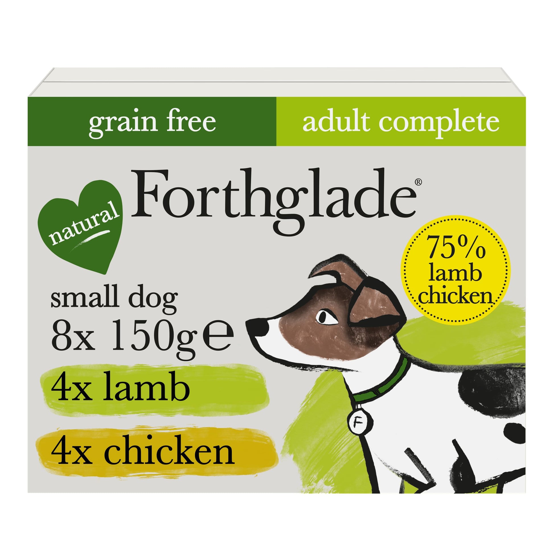 Forthglade Forthglade Chicken Lamb Adult Wet Dog Food pet food packaging