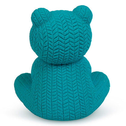 Little Petface Latex Teddy Bear Puppy Dog Toy in Blue