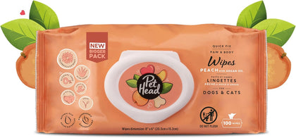 Pet Head Quick Fix Wipes for Dog and Cat