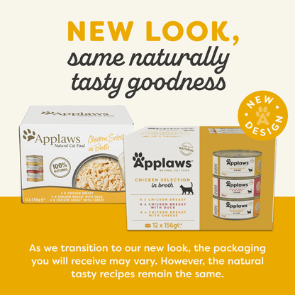 Applaws Cat Tin 12 x 156g Chicken Selection in Broth