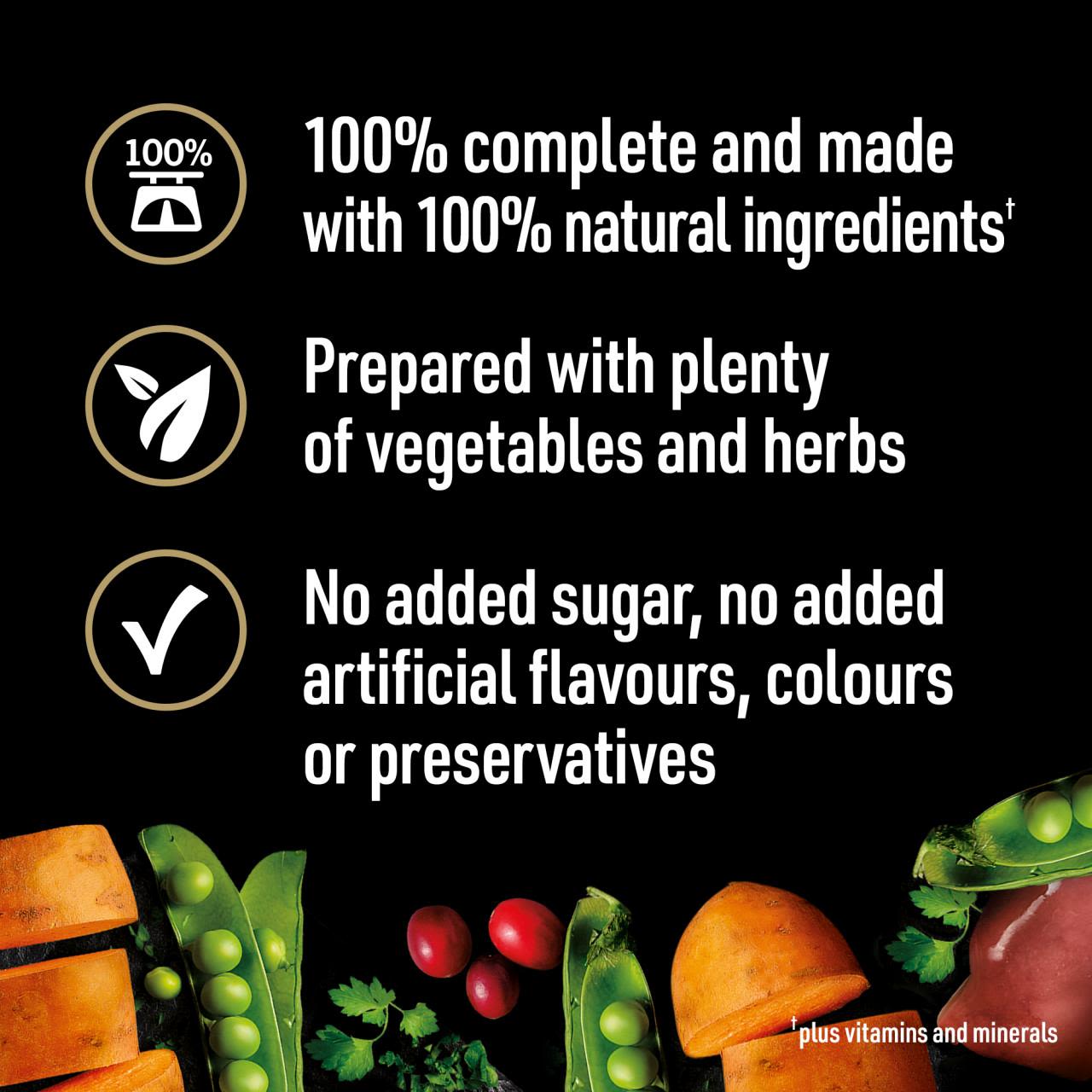 CESAR NATURAL GOODNESS Grain Free Wet Dog Food Tin Chicken Loaf