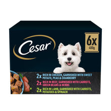 CESAR NATURAL GOODNESS Grain Free Wet dog Food Tins Mixed in Loaf