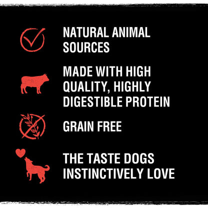 Crave Natural Grain Free Protein Bar Grain Adult Dog Treat Beef