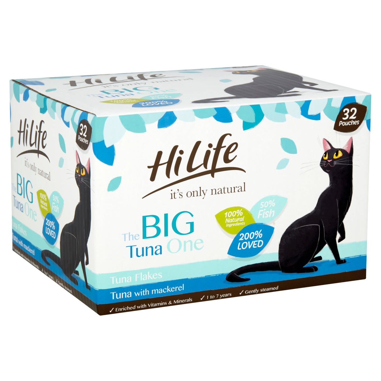 HiLife It's Only Natural The Big Grain-free Adult Wet Cat Food - Tuna One in Jelly